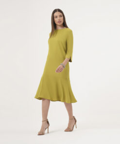 55015 Elbise Olive